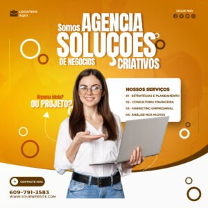 Modelos PSD Para Posts Redes Sociais – Business Social Media