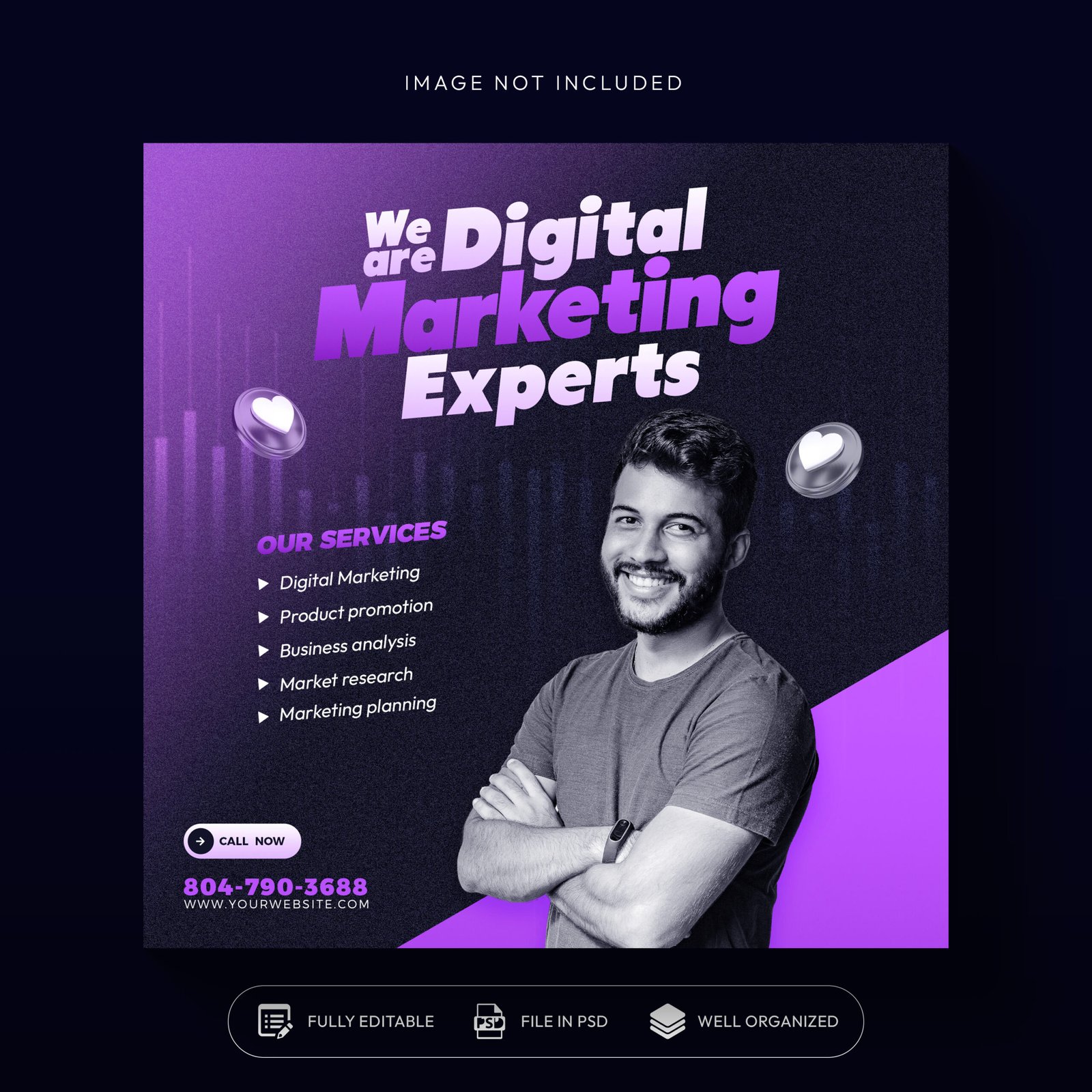 Modelos PSD Para Posts Redes Sociais - Image 2